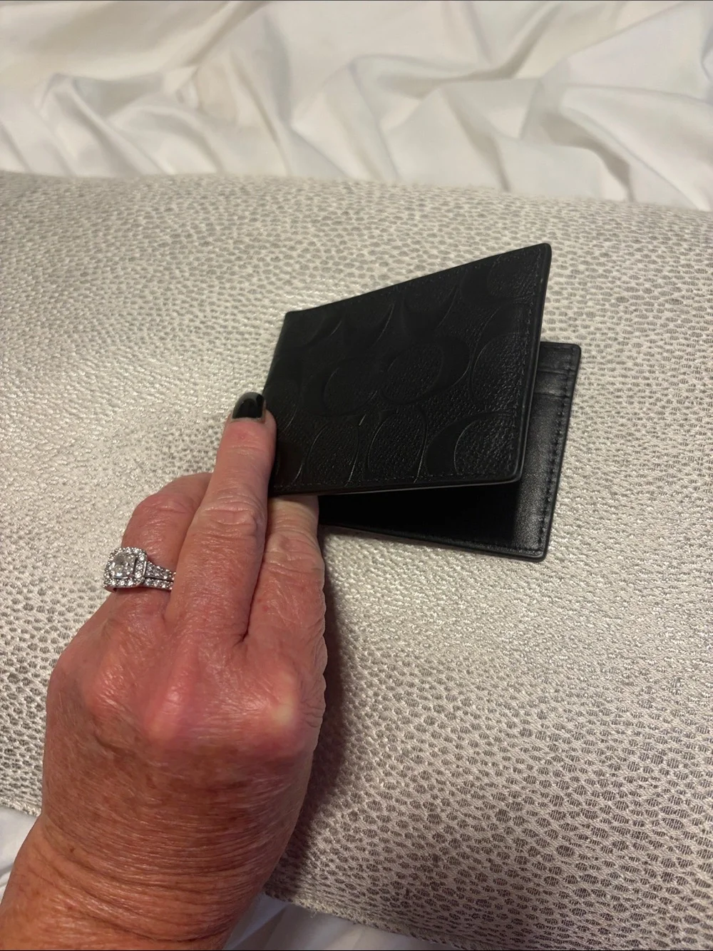 Coach compact card